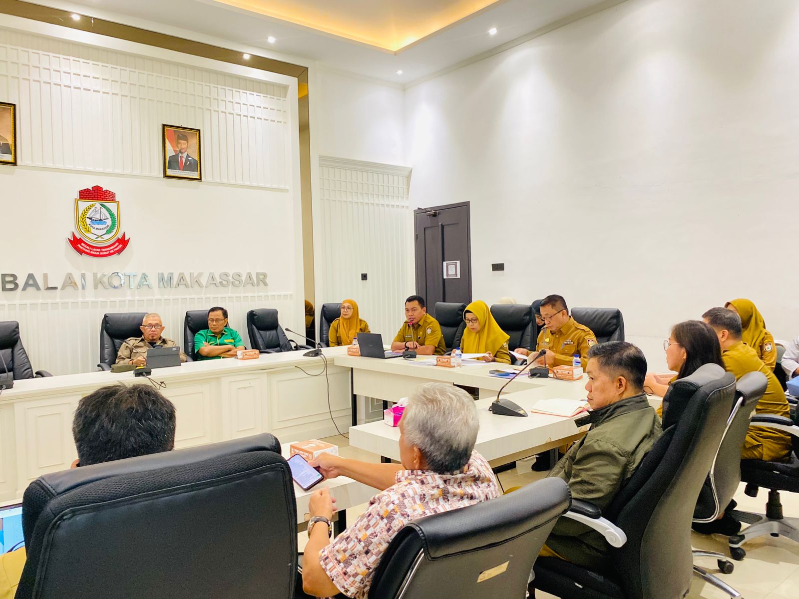 Kepala Dinas Pertanahan Kota Makassar Hadiri Rapat Koordinasi Terkait Perjanjian Sewa Menyewa dengan Tirta Wisata Sangkarrang
